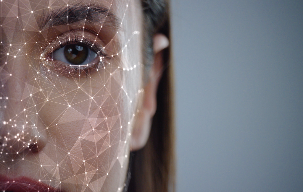SDLT Verify biometric scan of woman's face