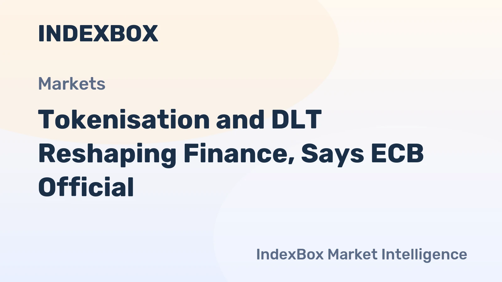 ecb-official-highlights-tokenisation-and-dlt-impact-on-central-banks-–-news-and-statistics-–-indexbox